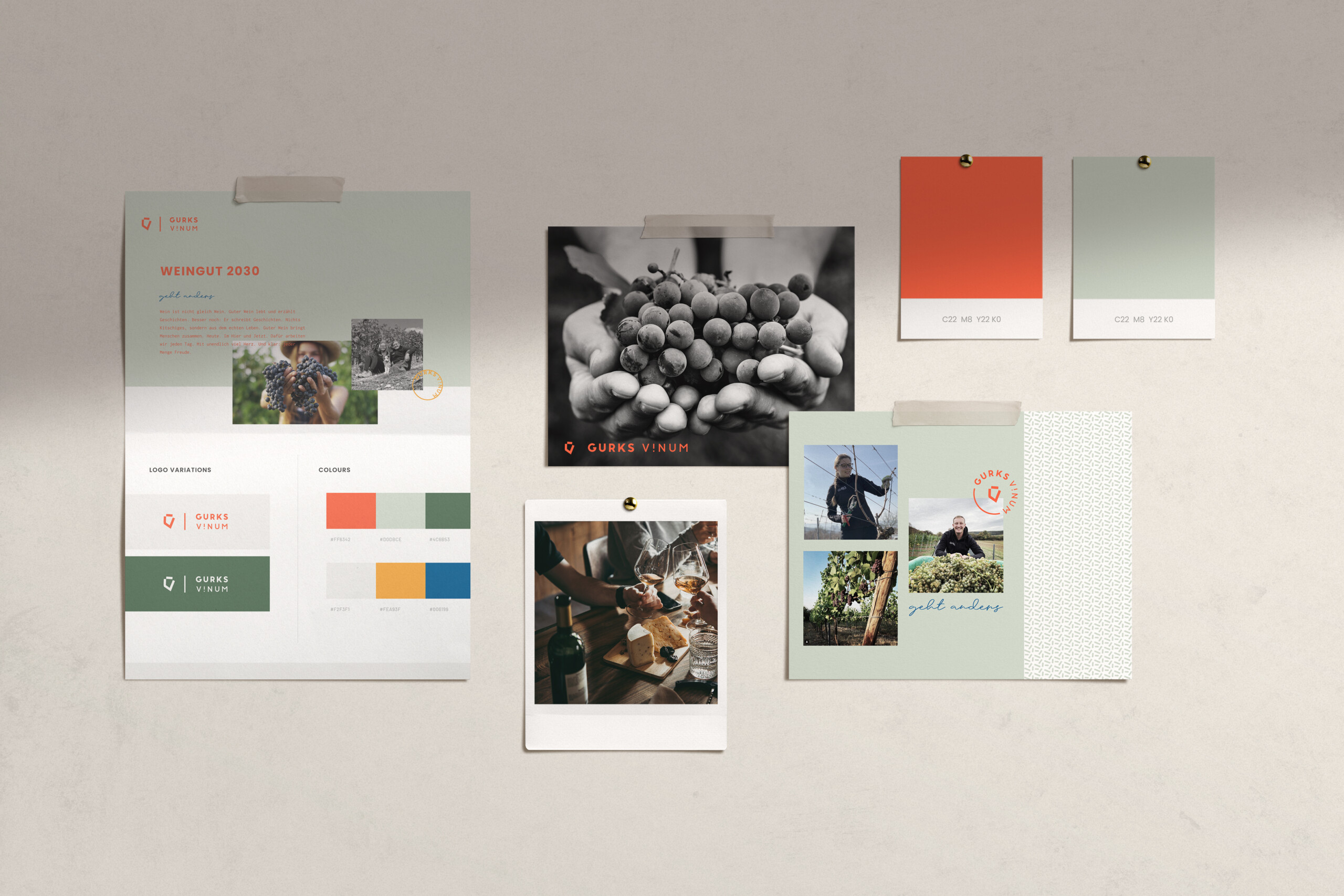 Gurks Vinum: Brand Board